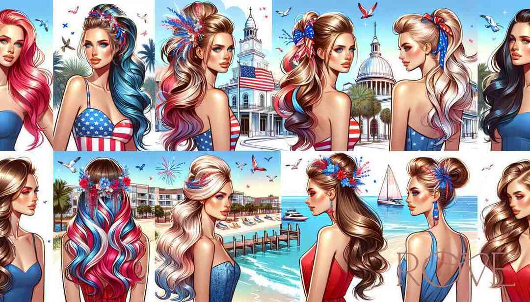 Best Hair Styling Tips for Independence Day in Delray