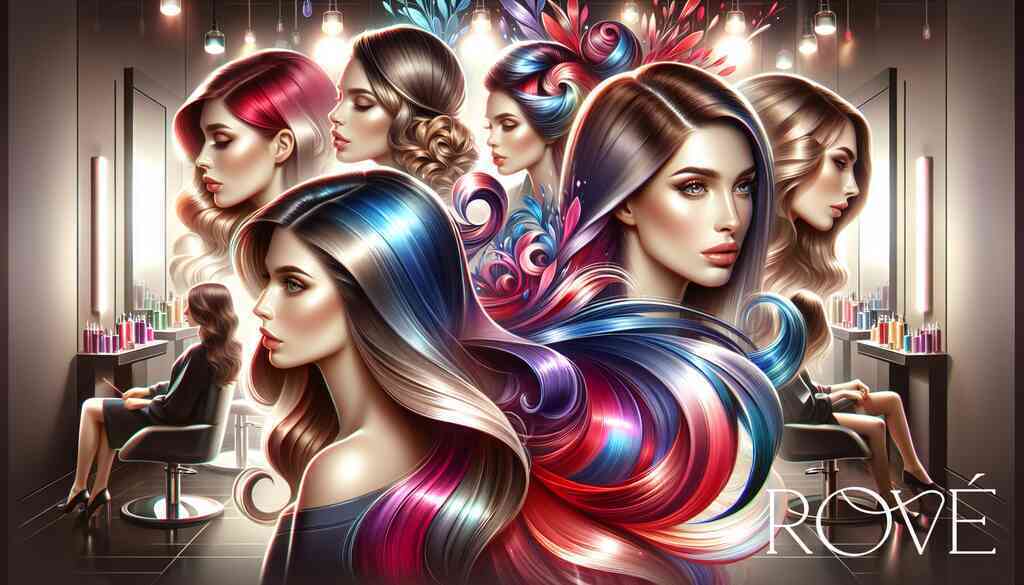 Top 10 Vibrant Hair Color Techniques by Rove Salon