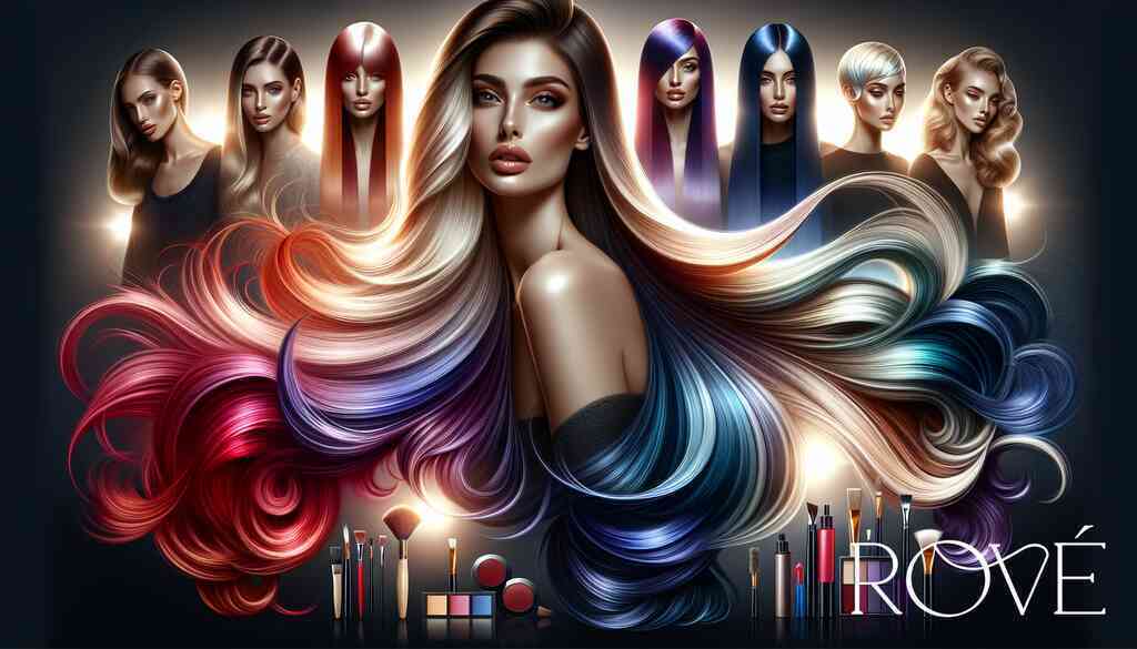 Top 10 Vibrant Hair Color Techniques by Rove Salon